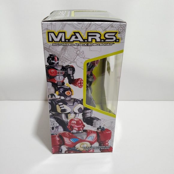 M.A.R.S. Motorized Attack Robot Squad Cybtronix - Black Robot Model XSS - Picture 4 of 6